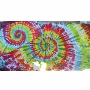 Tie dye sheet and pillowcase set